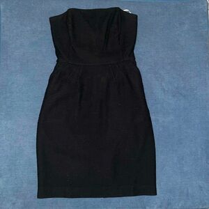 Lilly Pulitzer Black Strapless Cocktail Dress